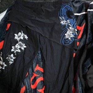 Black skirt legging